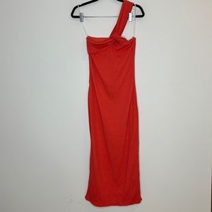 Dee Elly One Shoulder Bodycon Dress Size M